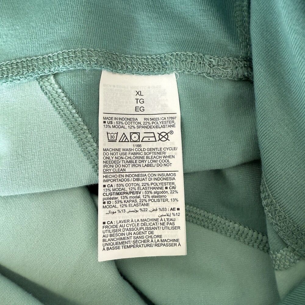 Old Navy Active XL High-Waisted PowerChill Two-Tone Compression Legging Yoga Gym - Picture 12 of 15